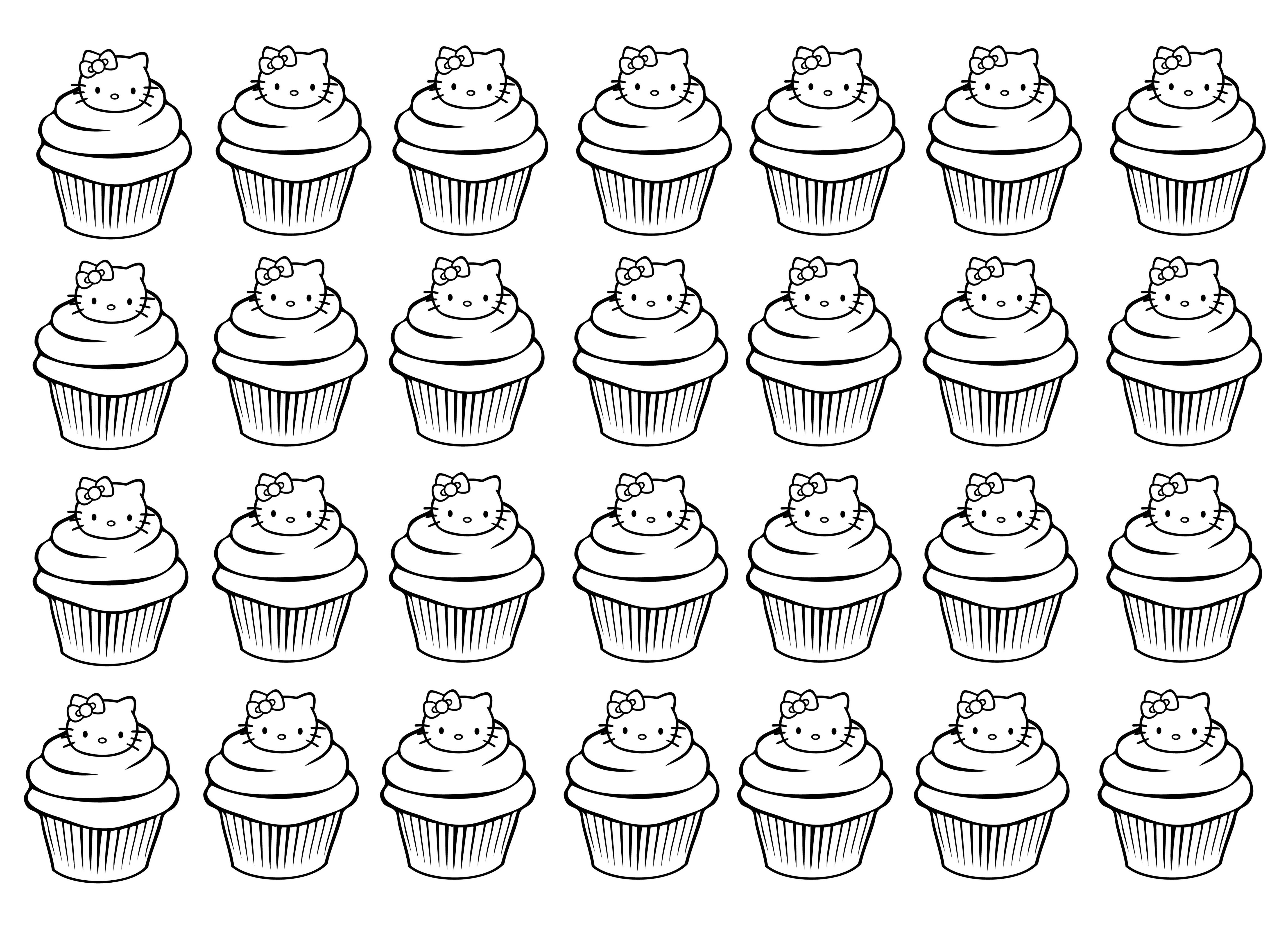 image=cup cakes coloriage cupcakes hello kitty plexe 1