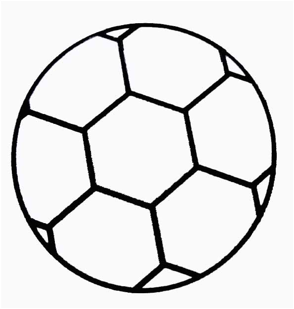dessin de ballon de foot