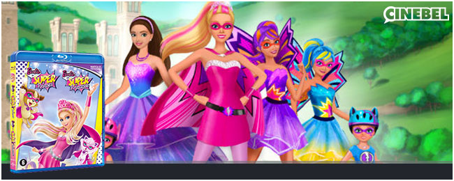 Gagnez le Blu ray de "Barbie en Super Princesse"