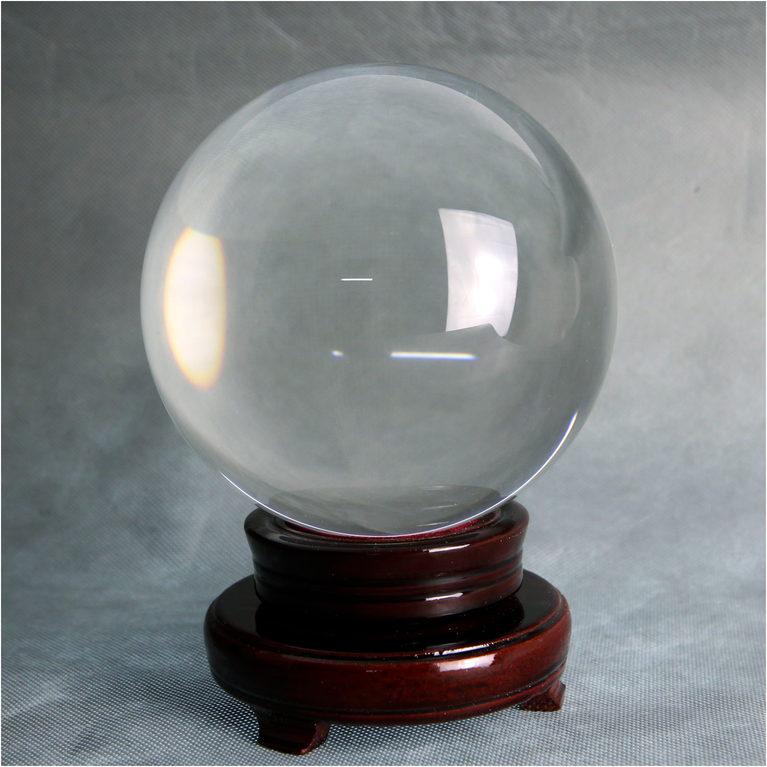 boule de cristal voyance divination esoterisme feng shui 15 cm deb15