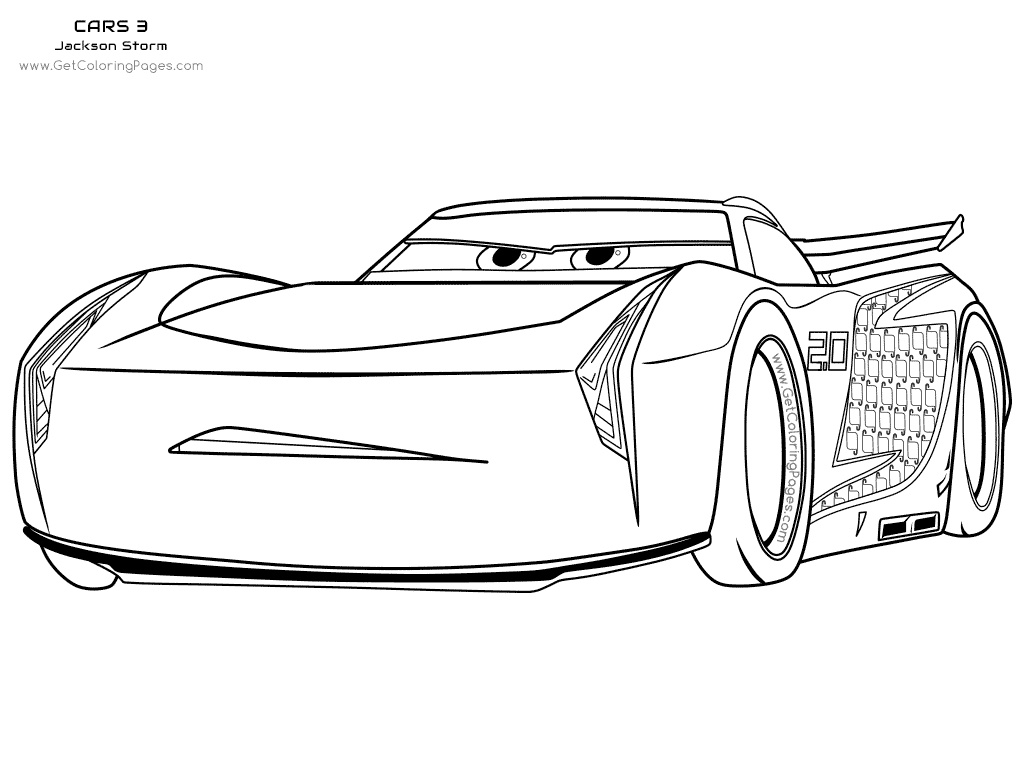 disney cars 3 coloring pages