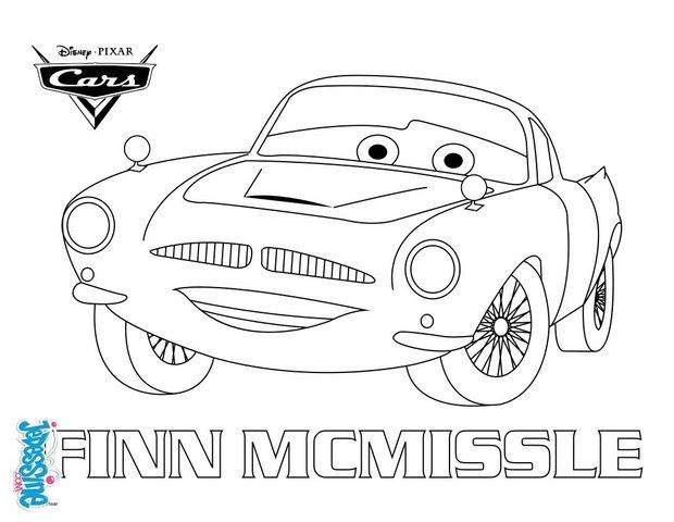 cars 2 finn mc missile