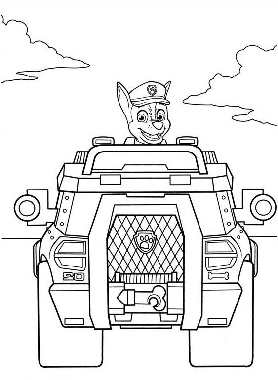 coloriage dessins pat patrouille paw patrol