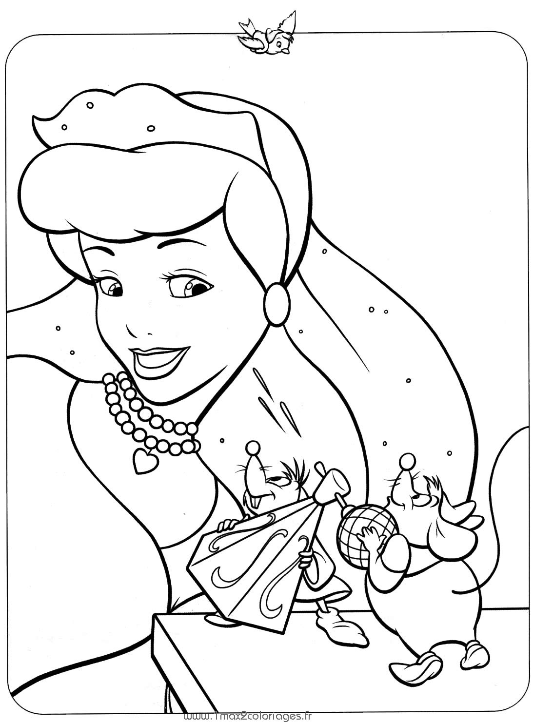 desenhos para colorir princesas disney