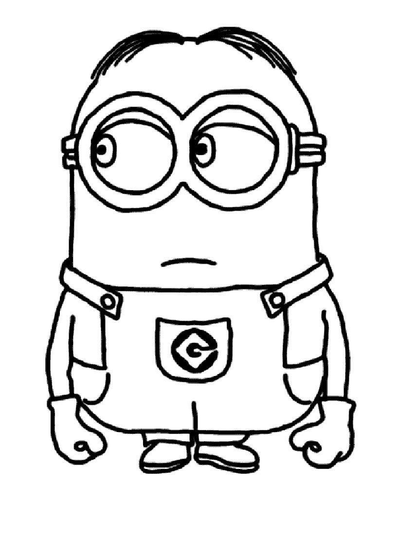 coloriage minions