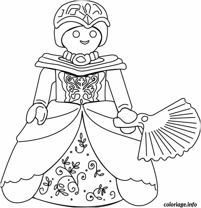 playmobil princesse coloriage dessin 143