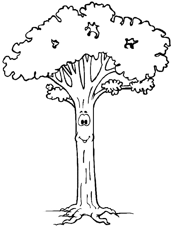 arbre dessin simple