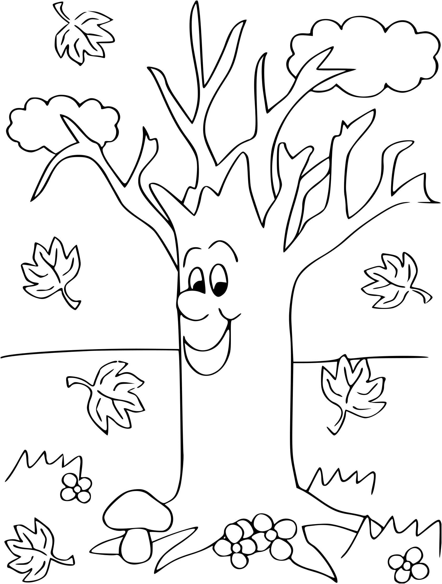 7922 coloriage automne maternelle dessin imprimer sur 7888 arbre automne maternelle coloriage dessin