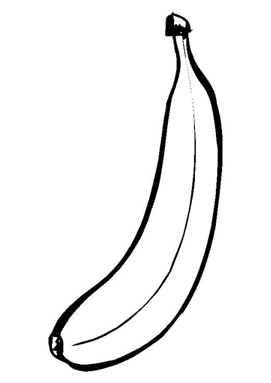 coloriage banane i9550