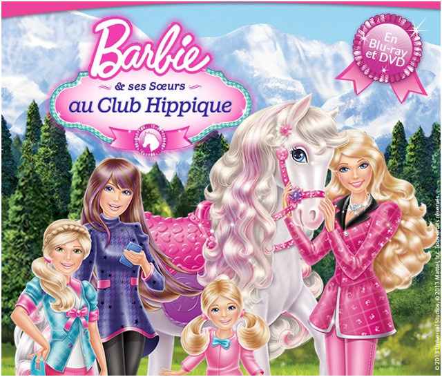 amuse toi avec barbie et ses soeurs au club hippique