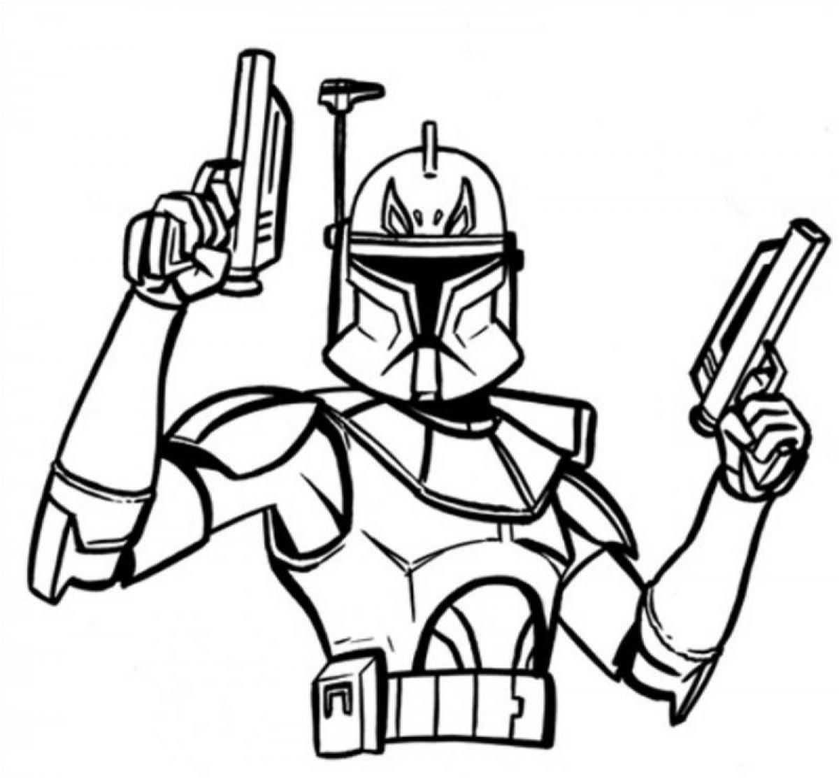 stormtrooper coloring pages