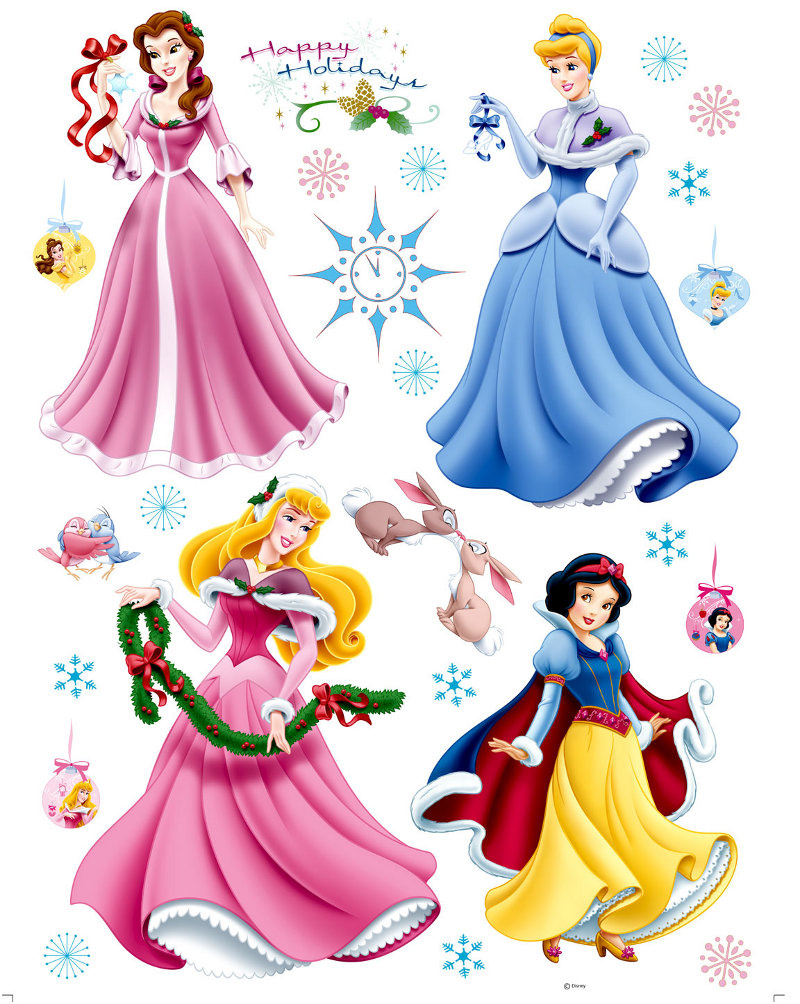 Princesse Disney Dessin De Noel