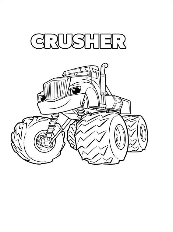 coloriage blaze a imprimer blaze and the monster machines coloring pages 3