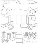 coloriage camion