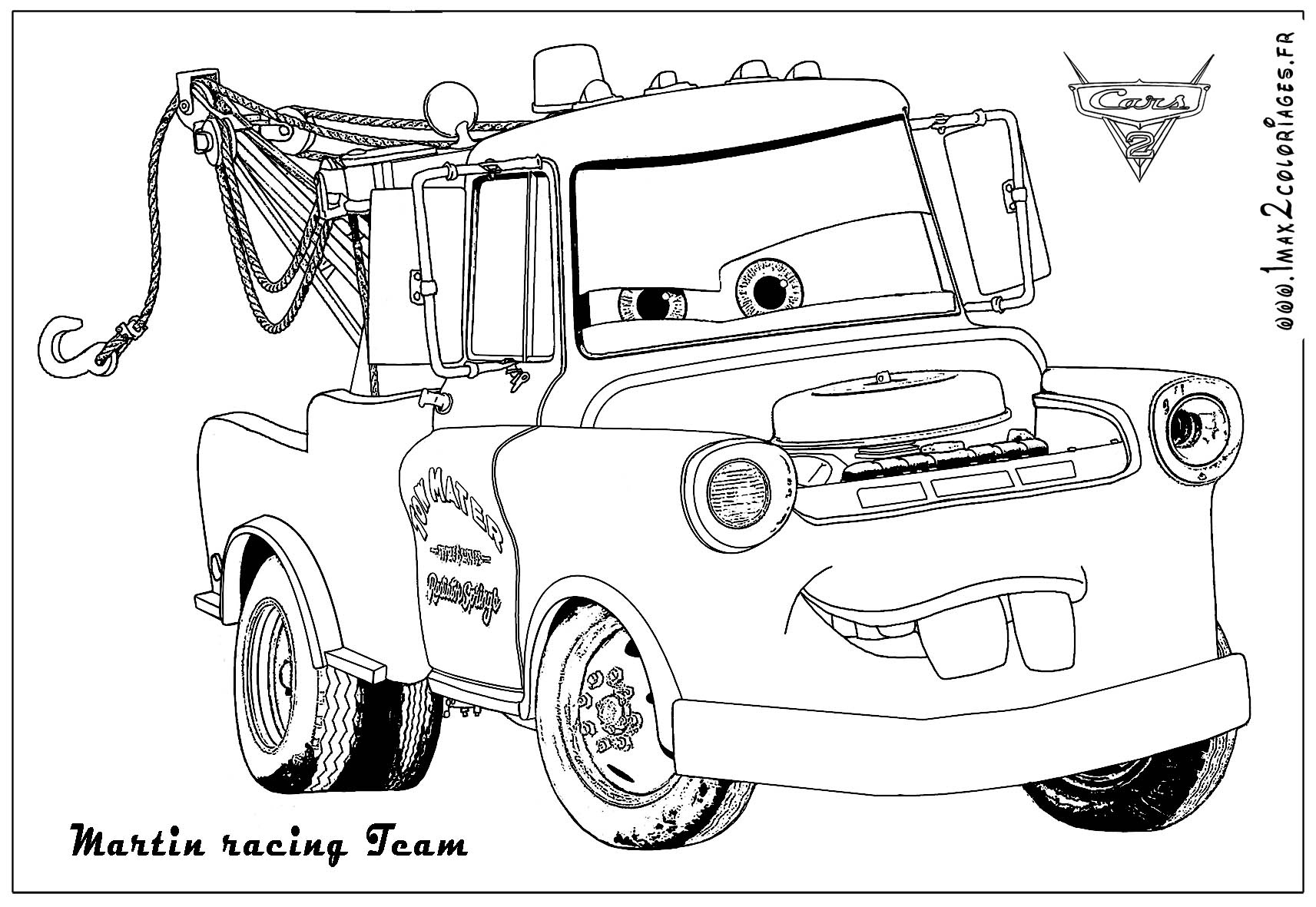 top coloriages coloriages cars mack cars