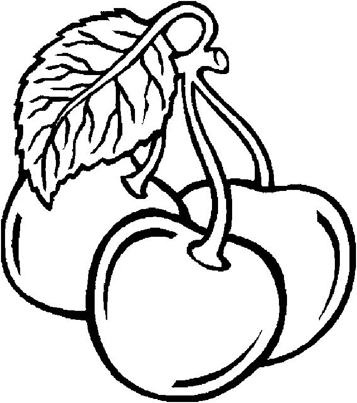 printable fruit coloring pages