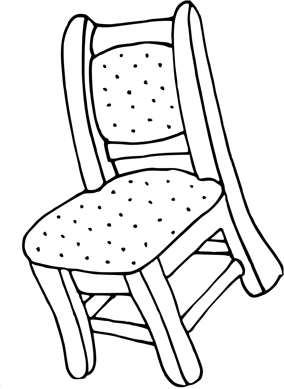 chaise coloriage