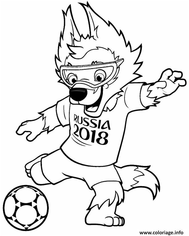 fifa world cup 2018 coupe du monde de football russie coloriage