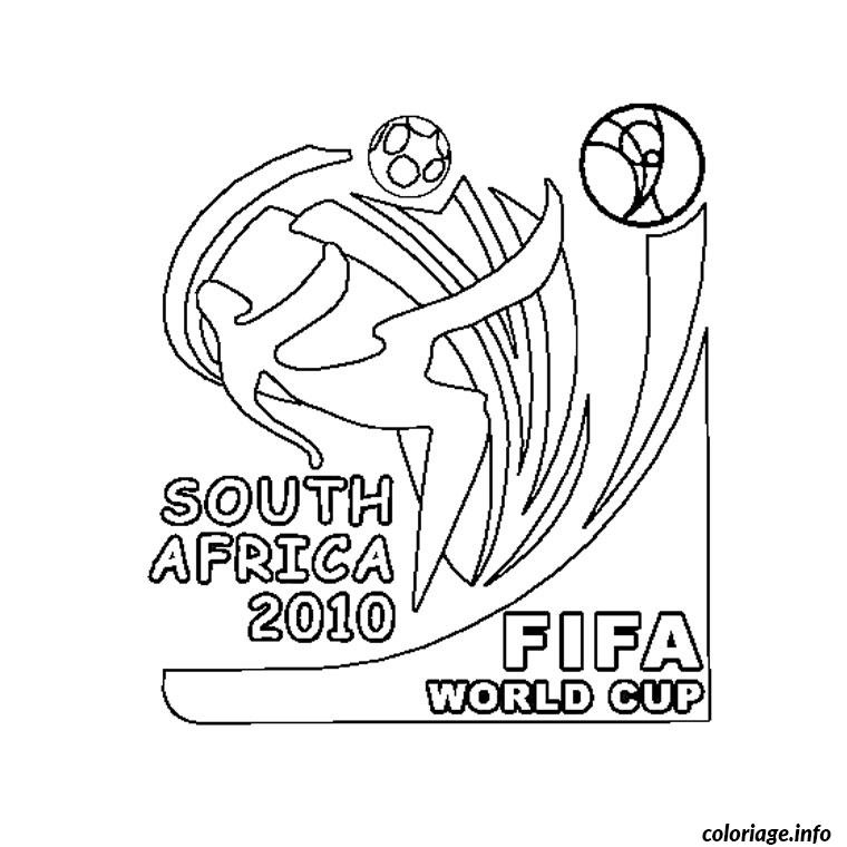 coupe du monde 2010 coloriage 7690