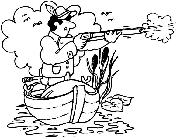 rub coloriages chasseurs 2