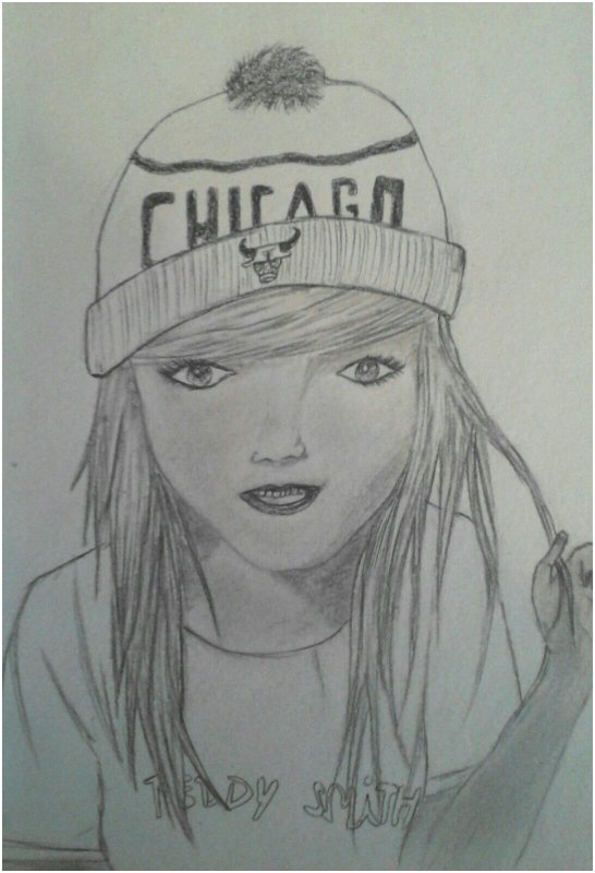 Dessin d une fille swagg