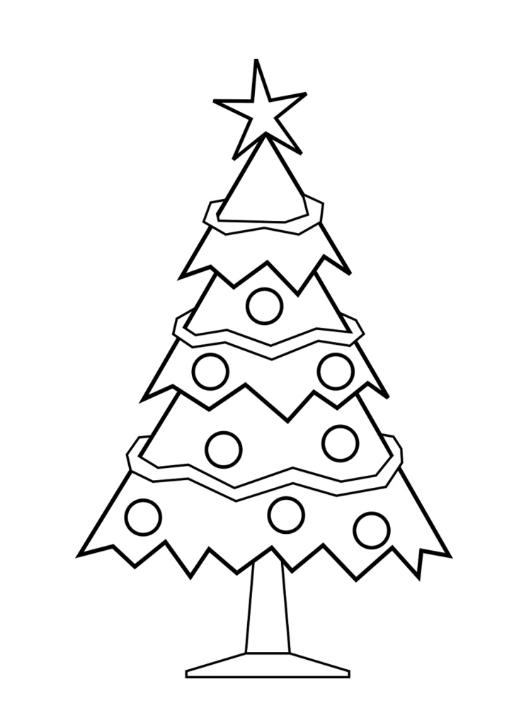 coloriage sapin 18 modeles a imprimer