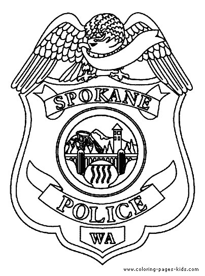 badge de police