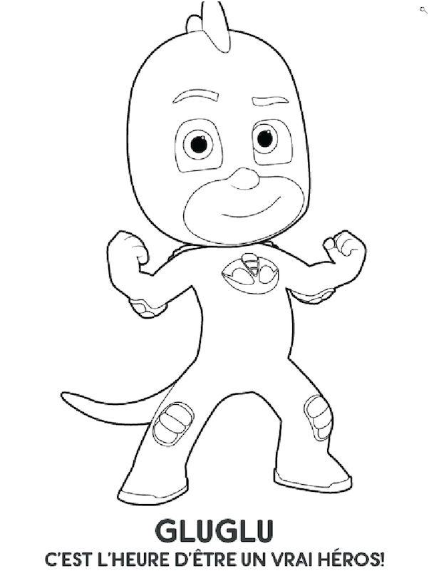 pj masks coloring pages