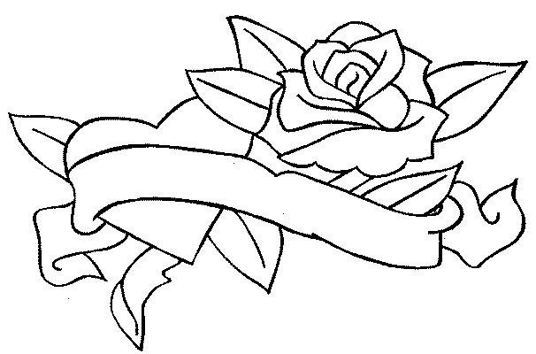 rub coloriages roses