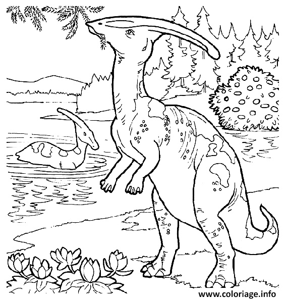 dinosaure 137 coloriage dessin