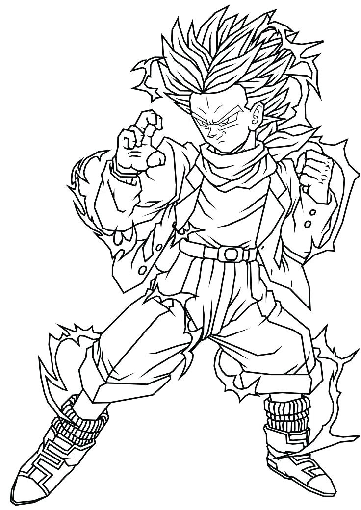 coloriage broly