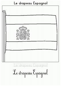 coloriage drapeau espagnol coloriages imprimer gratuits