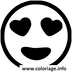 emoji black and white coloriage