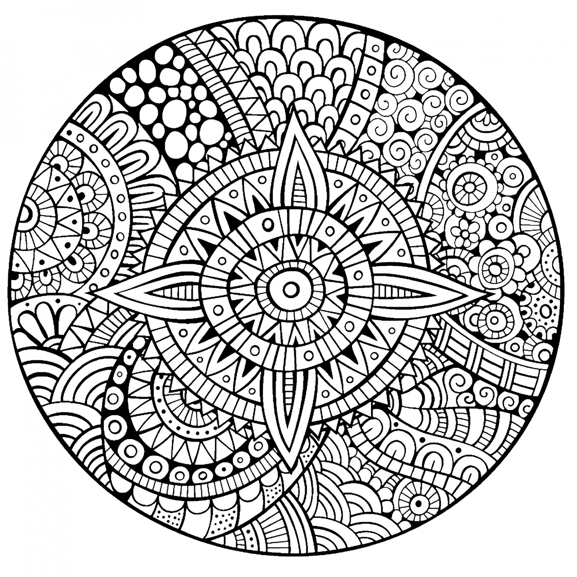 coloriages coloriage adulte en ligne fr hellokids for coloriage en ligne mandala