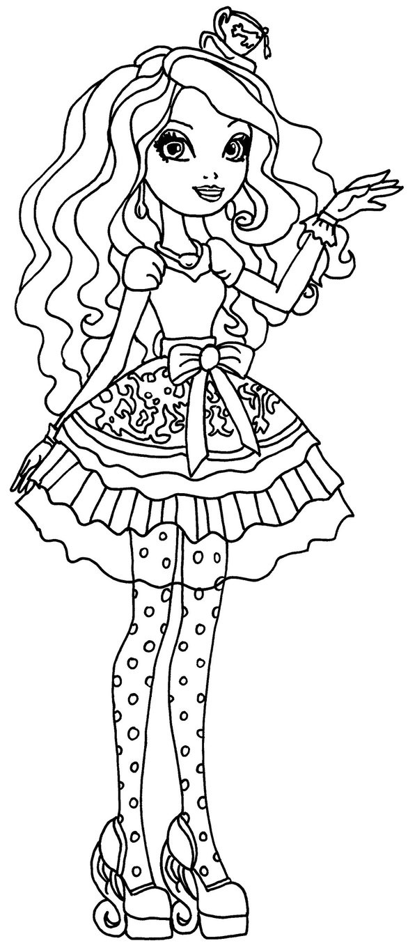 coloriage ever after high
