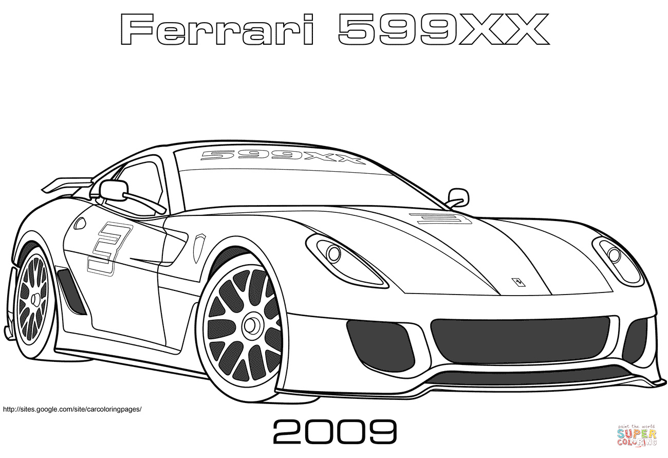 2009 ferrari 599xx