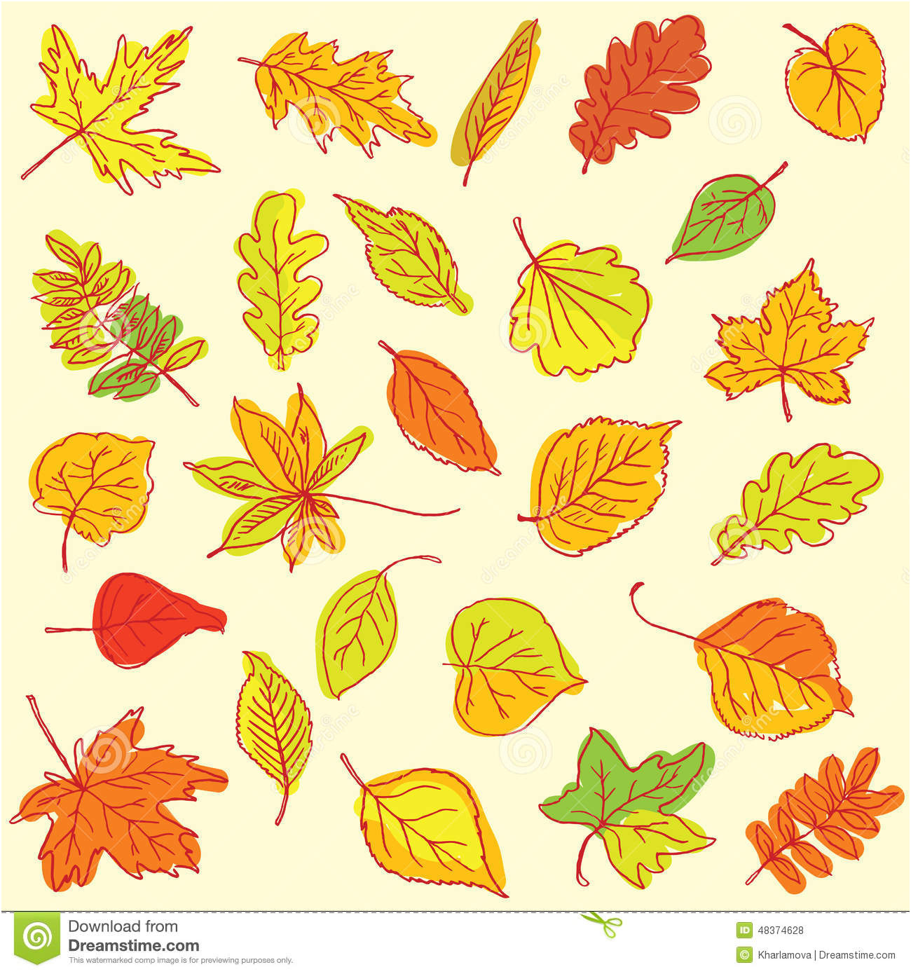 articles de feuilles dautomne de dessin de dessin a main levee sur a dessin de feuille d automne