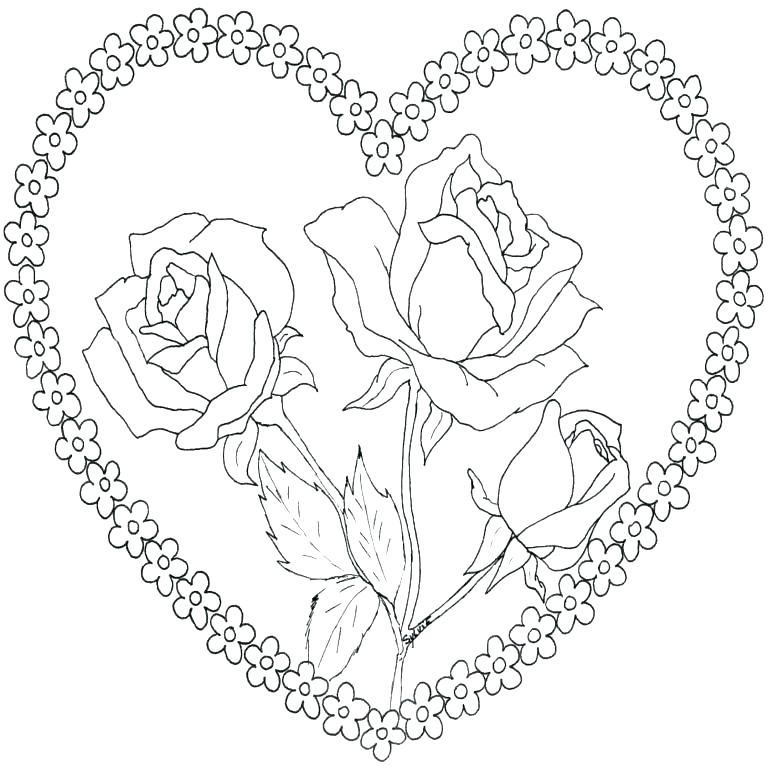 coloriage mandala rose fleur