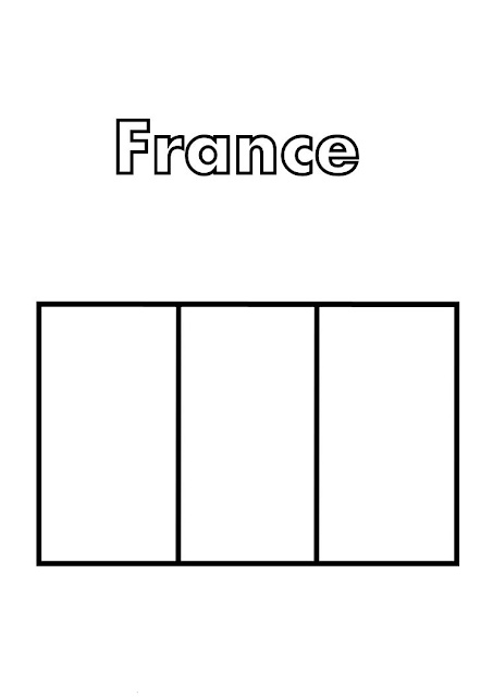 5 coloriages du drapeau de la france