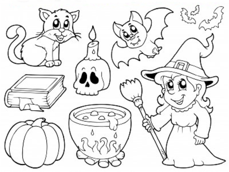coloriages halloween