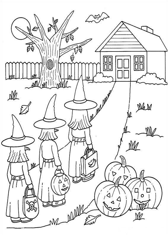 desenhos de halloween para colorir