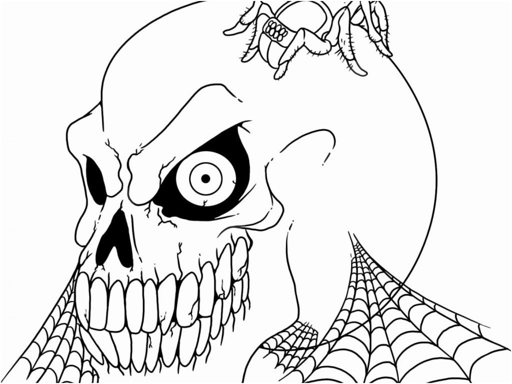 coloring pages skeleton 11