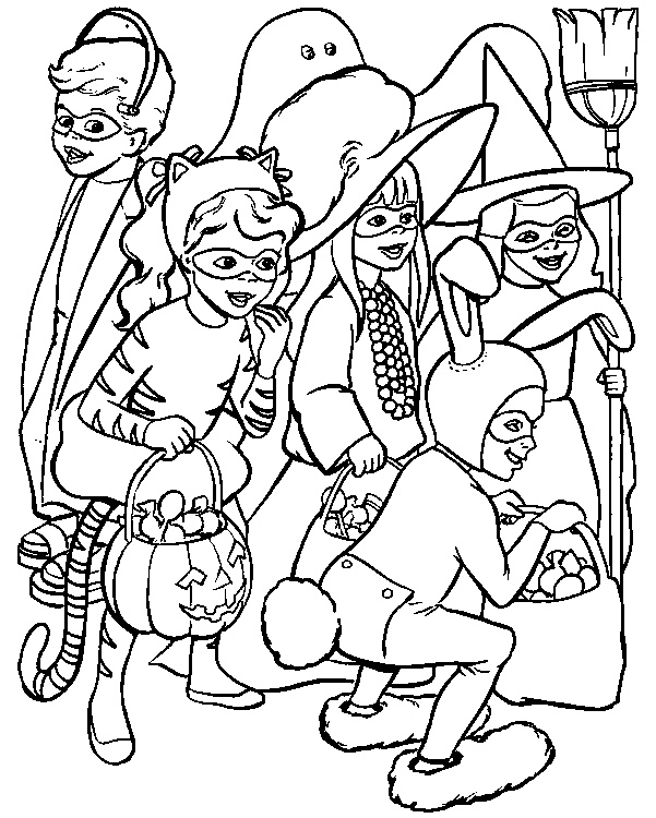 coloriage Halloween 1