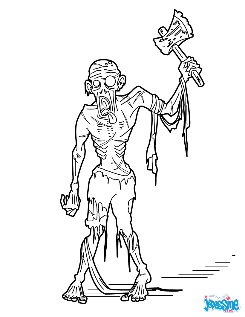 dessin de zombie 7