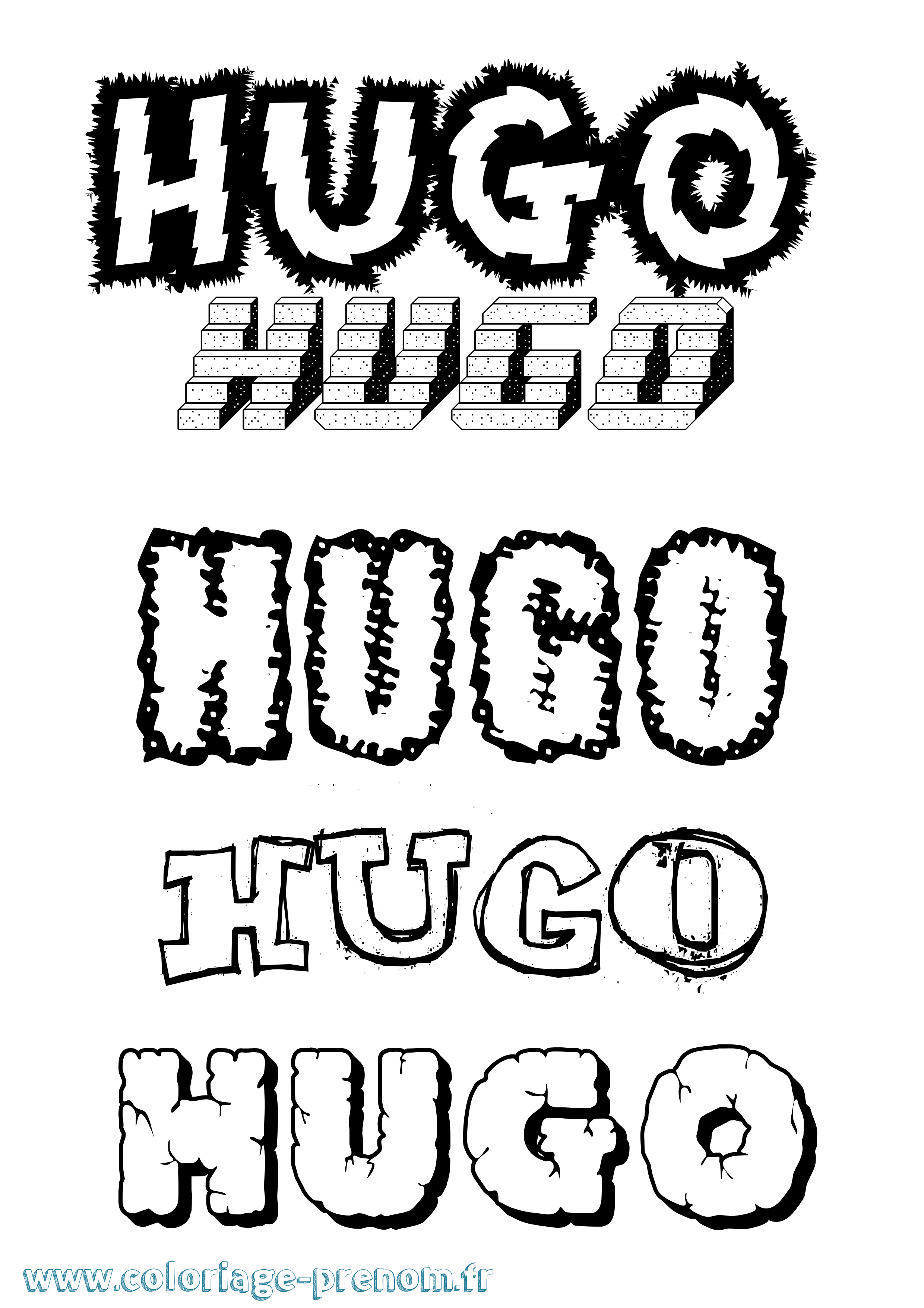 hugo coloriage 5056