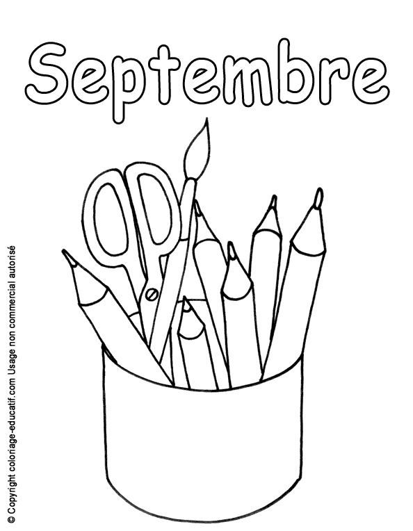 coloriage juin maternelle