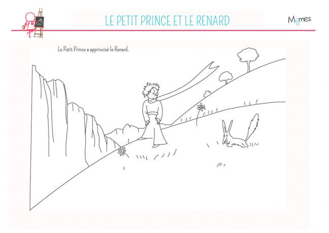 Coloriage le Petit Prince le Petit Prince 2