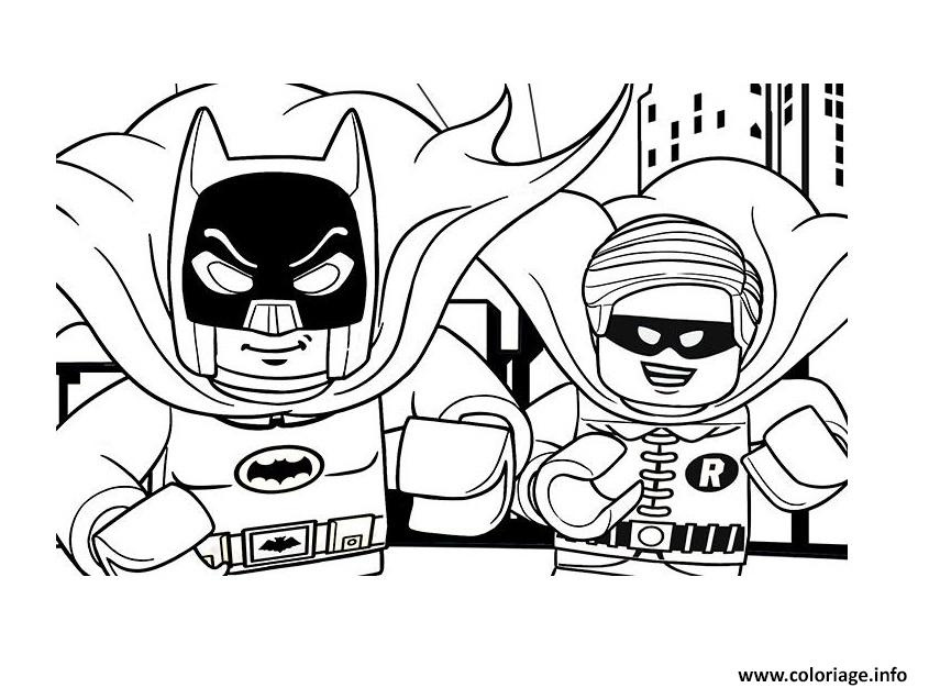 dc ics super heroes lego batman movie 2017 coloriage