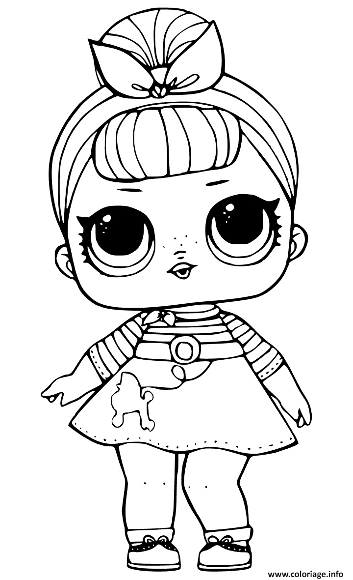 sis swing doll from surprise coloriage dessin