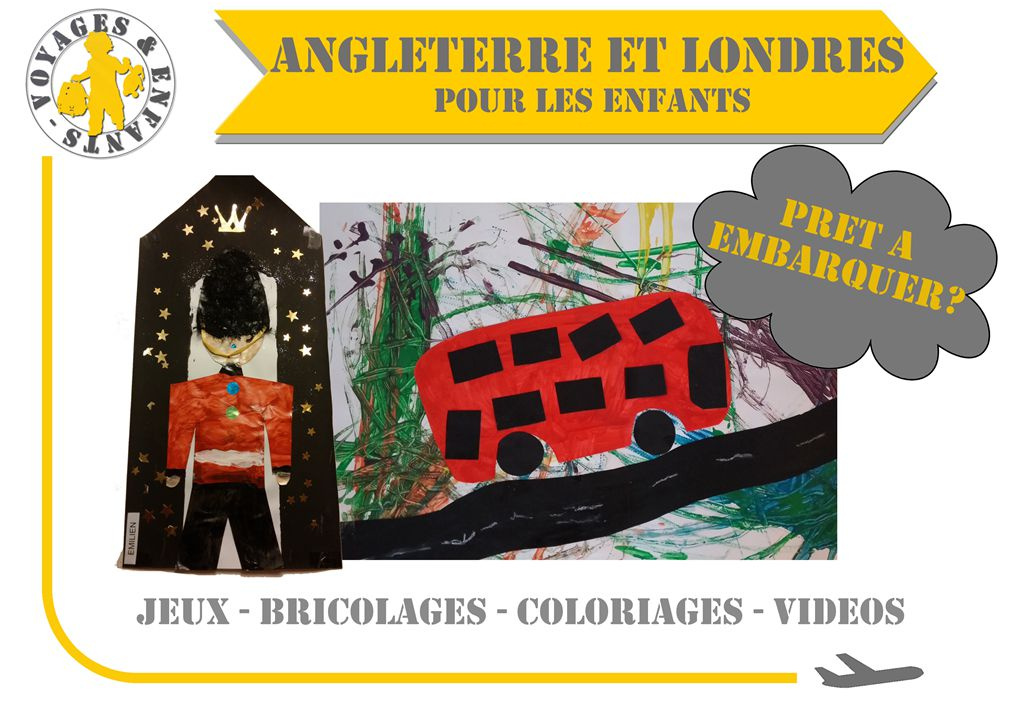 londres et langleterre activites jeux bricolages coloriages